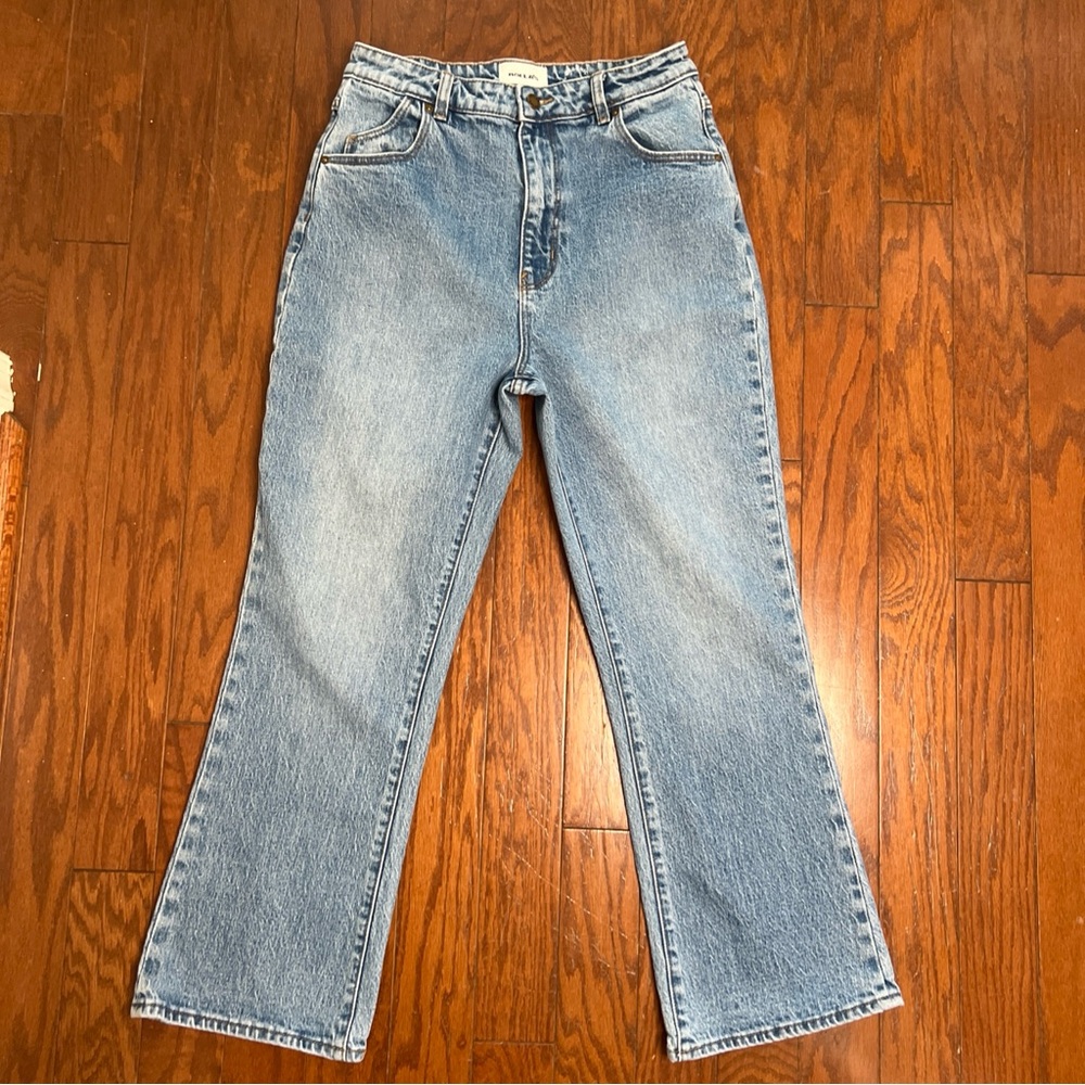 Rolla's Organic Cotton Duster's Bootcut Crop Size 30